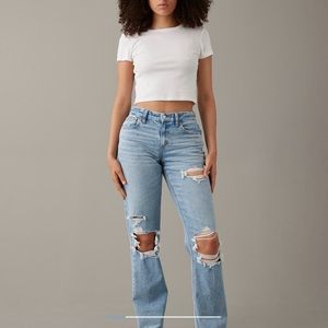 American Eagle Curvy 90’s Straight Size 14 Regular